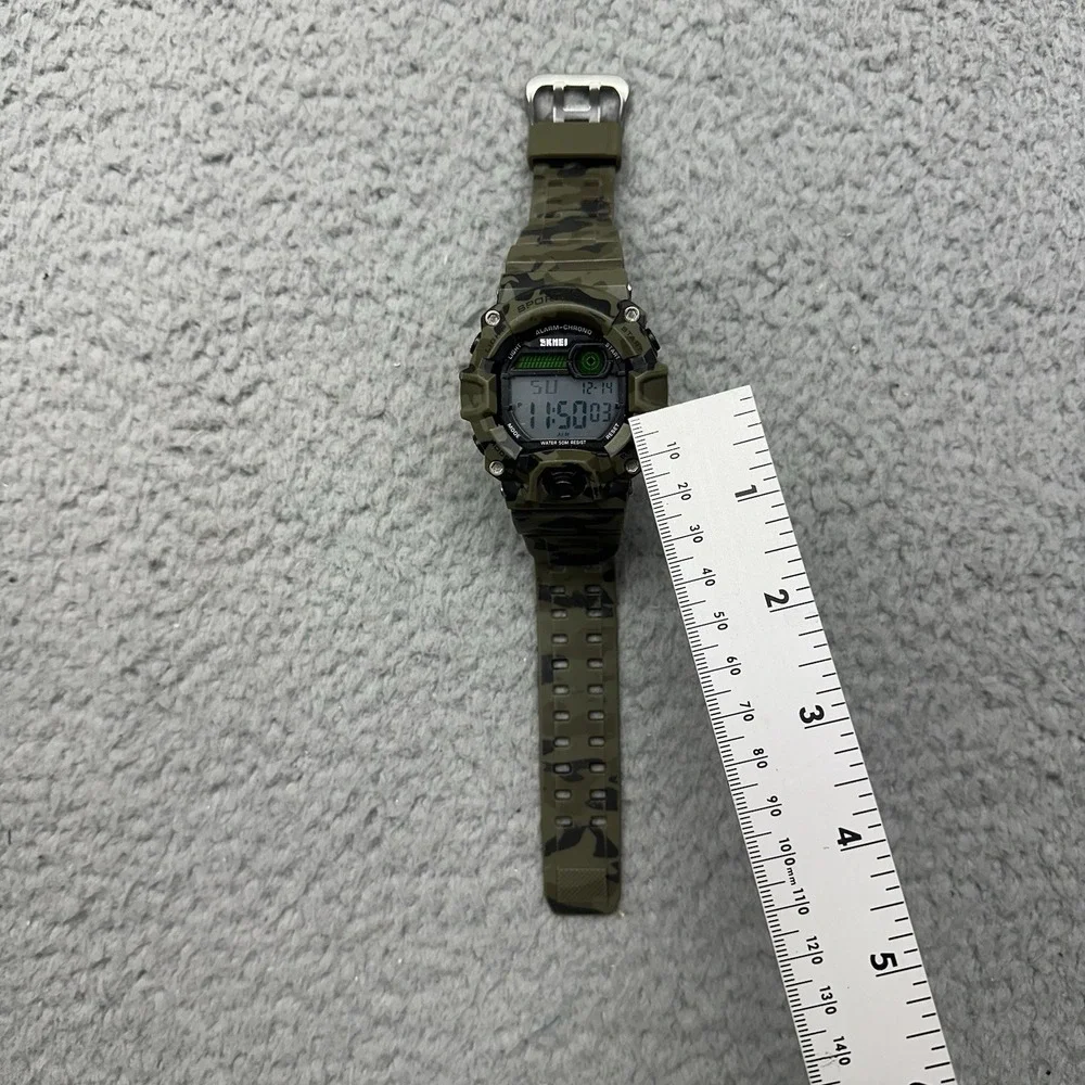 SKMEI 1197 Tactical Style Digital Camouflage Sport Watch 5 ATM Water Resistant